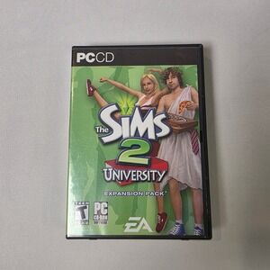 EA The Sims 2 with the University & Night Life Expansion Packs Bundle of 6 Discs